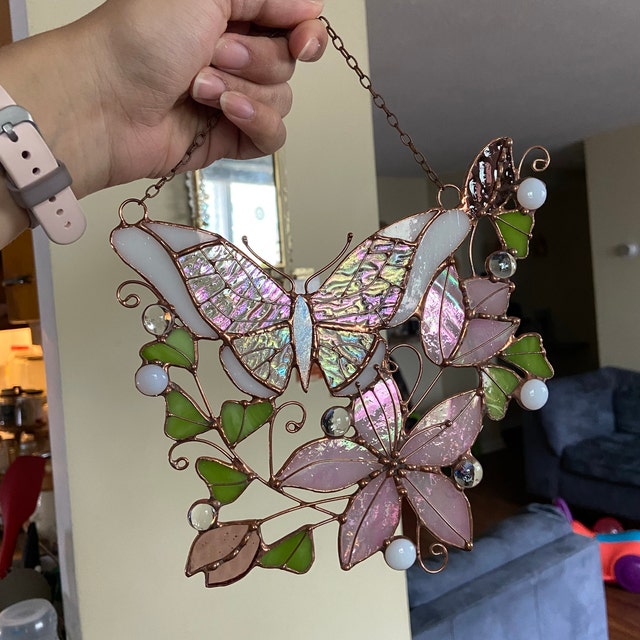 🔥Hot Sale 49% off🔥Stained Monarch Butterfly Wall Decor🦋-EchoDecor
