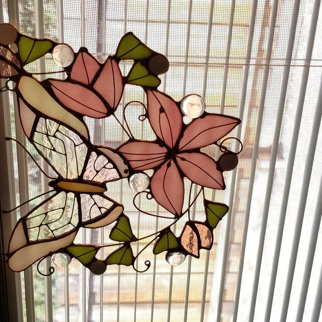 🔥Hot Sale 49% off🔥Stained Monarch Butterfly Wall Decor🦋-EchoDecor