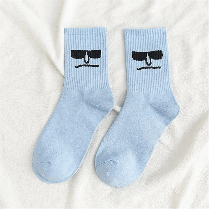 Hot Sale🔥 - Funny Crazy Face Socks (Set of 10)