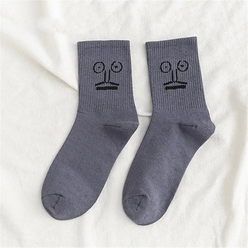Hot Sale🔥 - Funny Crazy Face Socks (Set of 10)