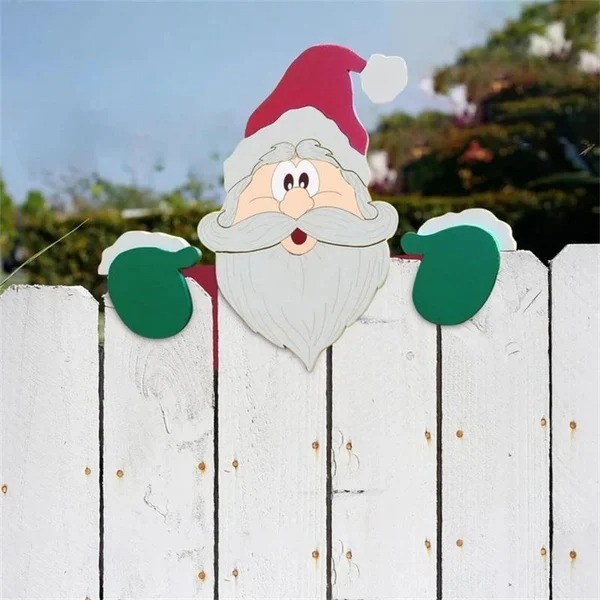 🎅🎃Themed Fence Decoration For Halloween and Christmas!-EchoDecor