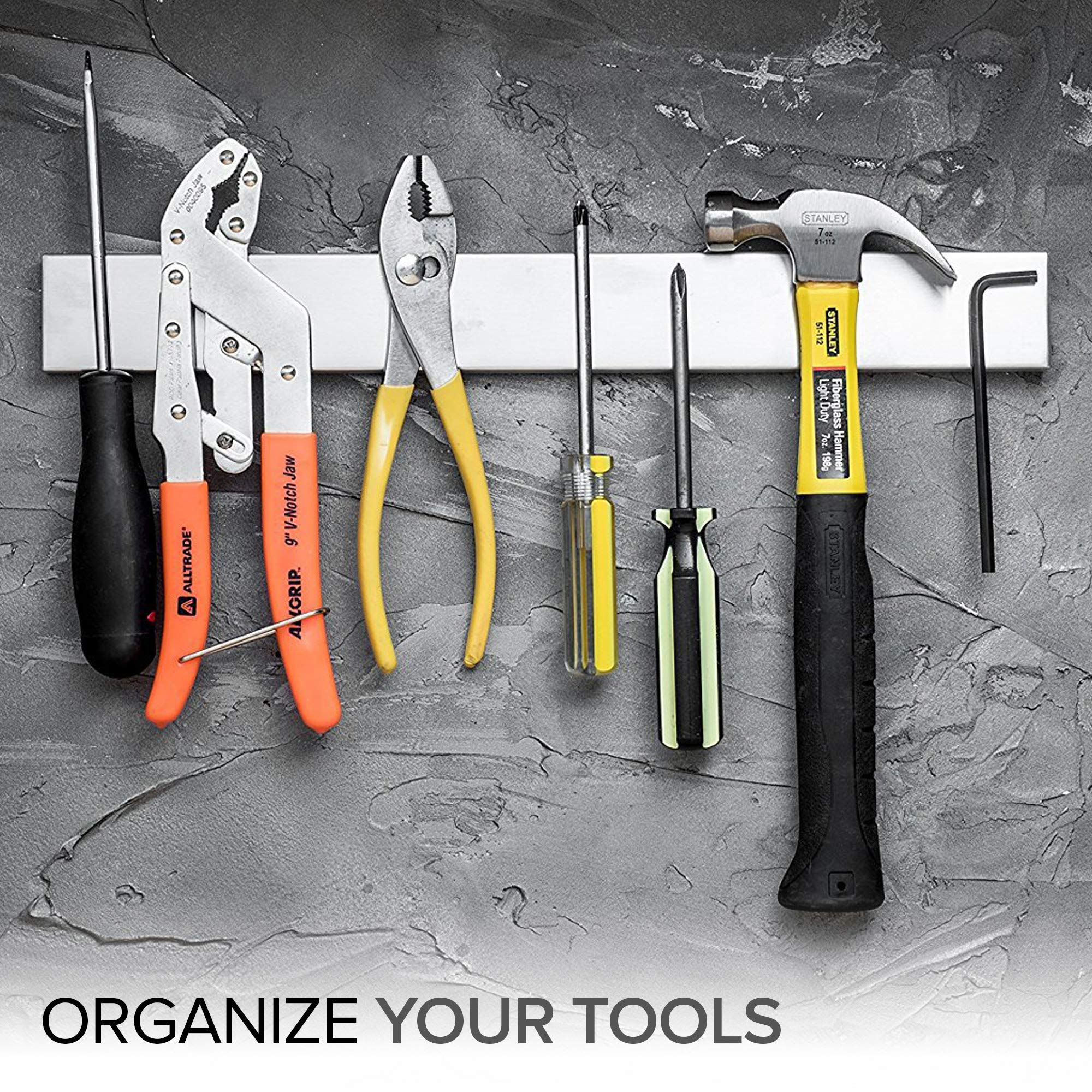 Multipurpose Magnetic Knife Holder Made of 304 Stainless Steel(Buy 2 Free Shipping)-EchoDecor