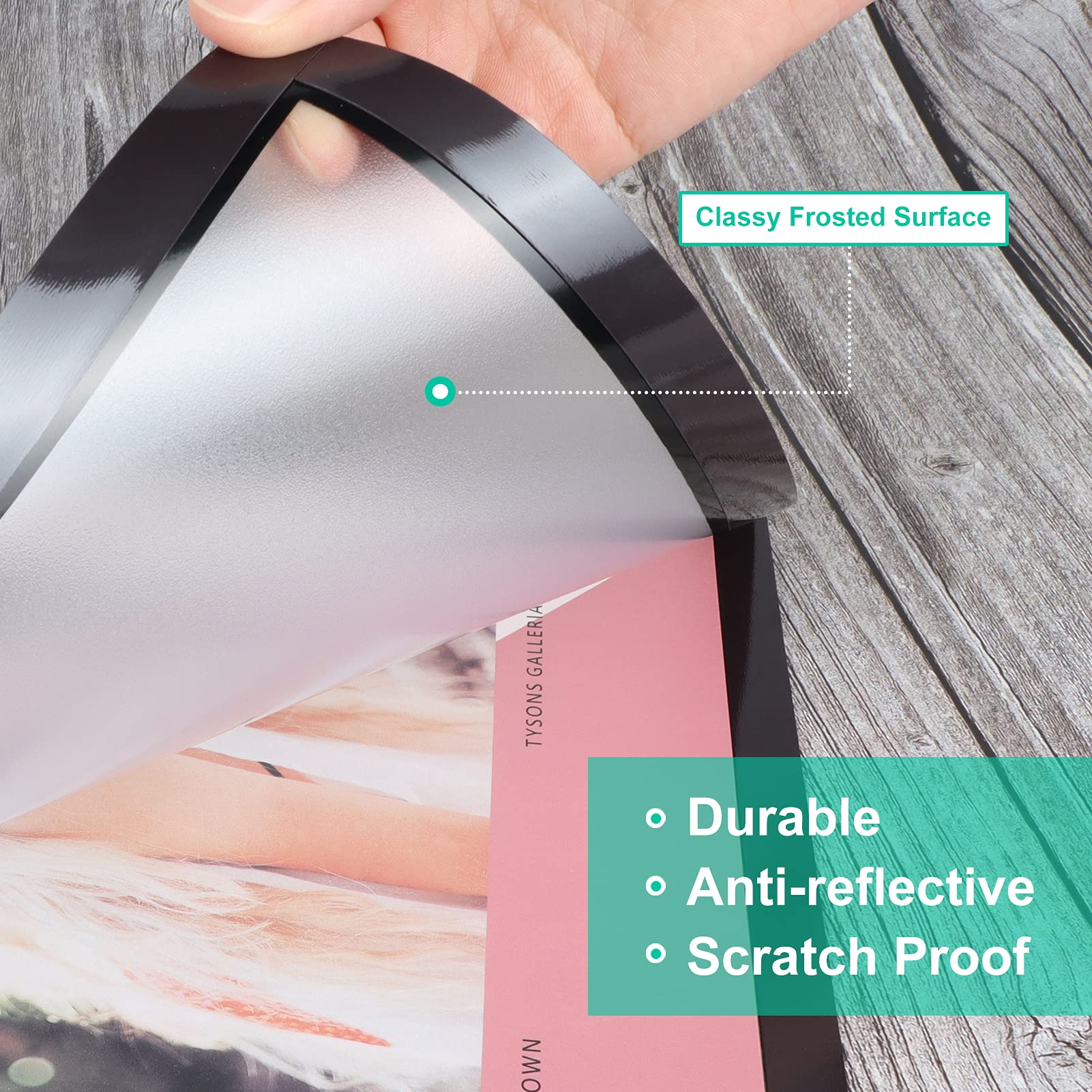 Self Adhesive Magnetic Sign Holder(Buy More Save More)-EchoDecor