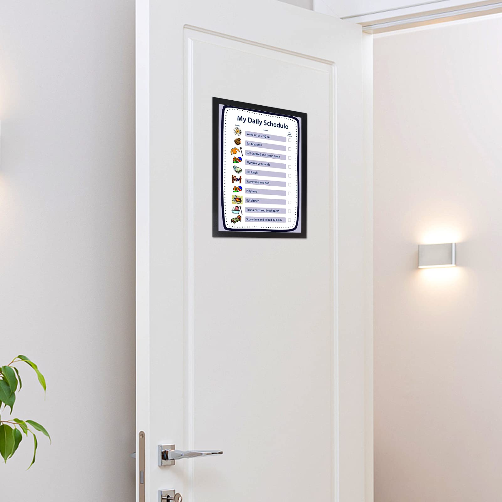 Self Adhesive Magnetic Sign Holder(Buy More Save More)-EchoDecor