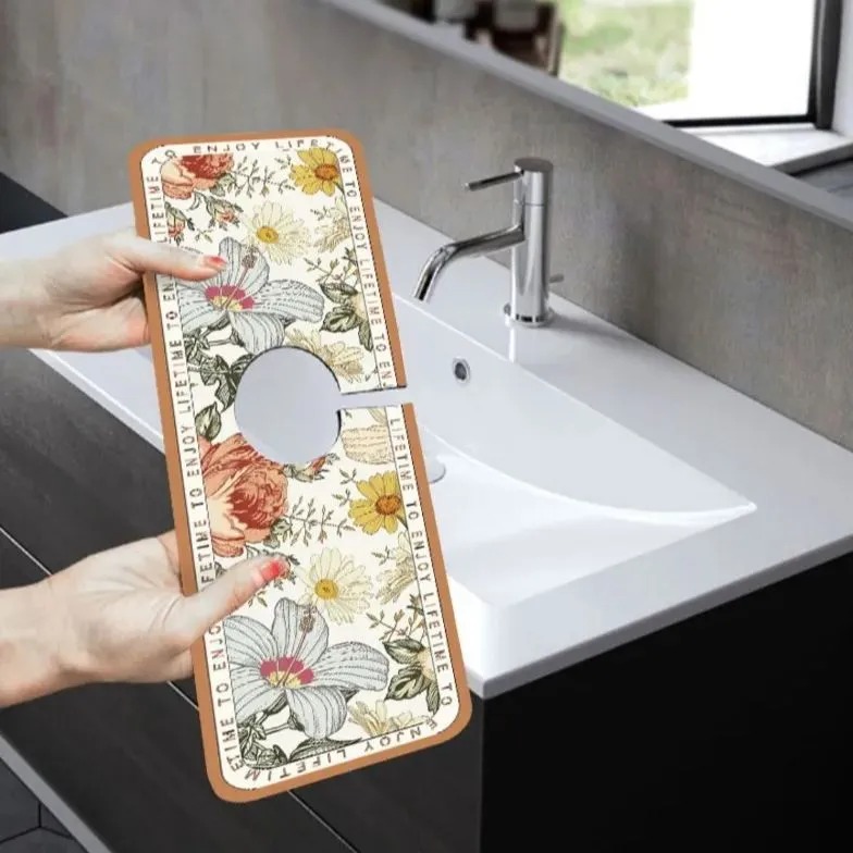 🎇New Arrival - Fantasy Style Faucet Draining Mat-EchoDecor