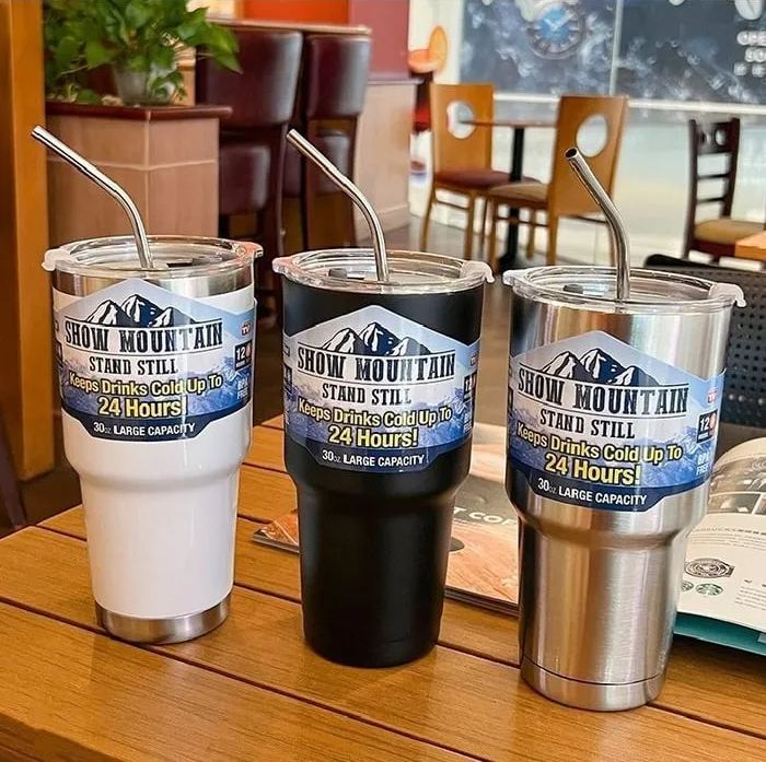 🔥SUMMER HOT SALE🔥Car Cup 304 Stainless Thermos Steel Flask🥤-EchoDecor