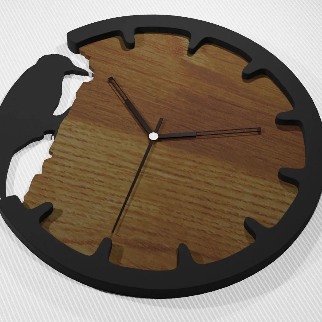 Unique Bird Wall Clock