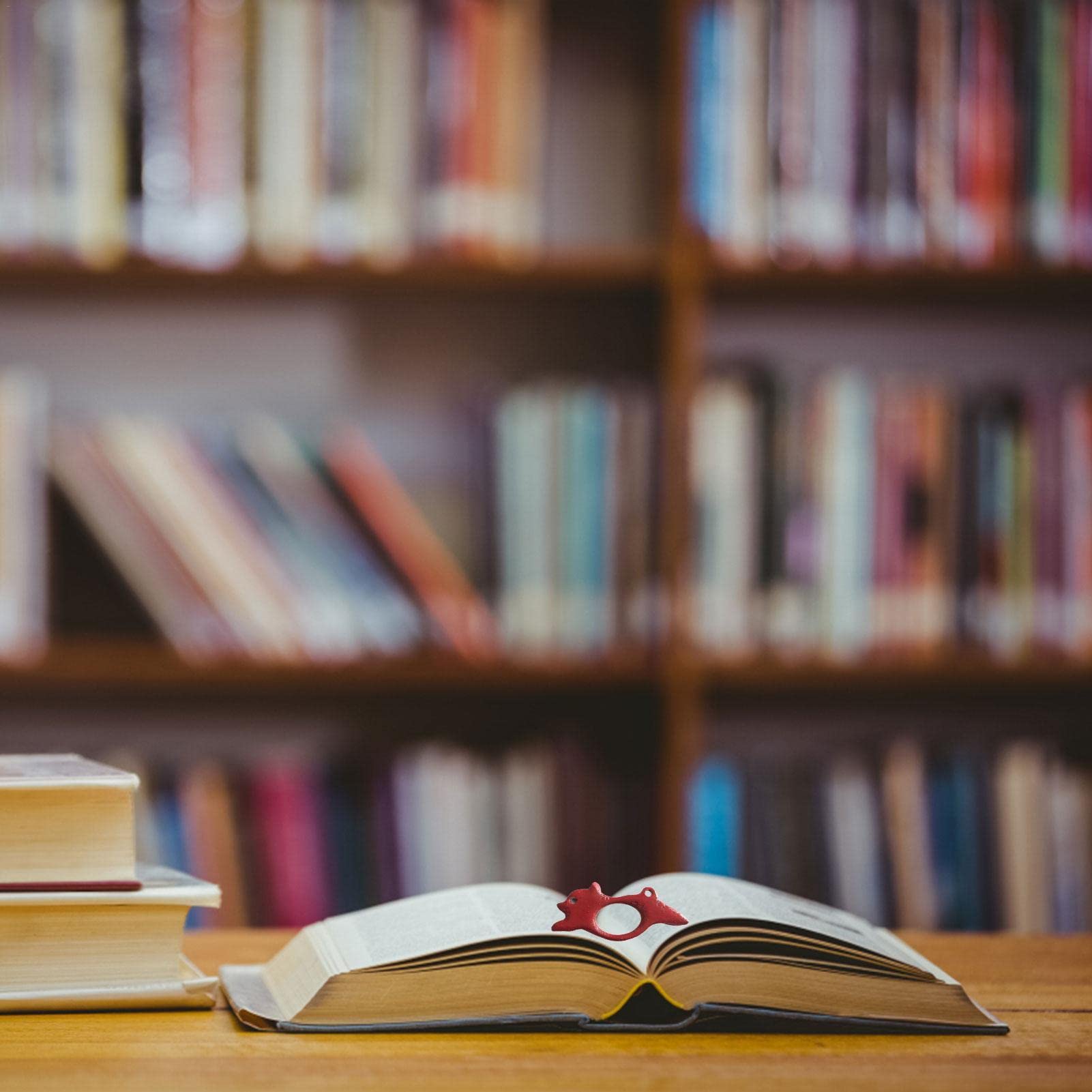 Cute Wood Book Holder Thumb Page Holder-EchoDecor