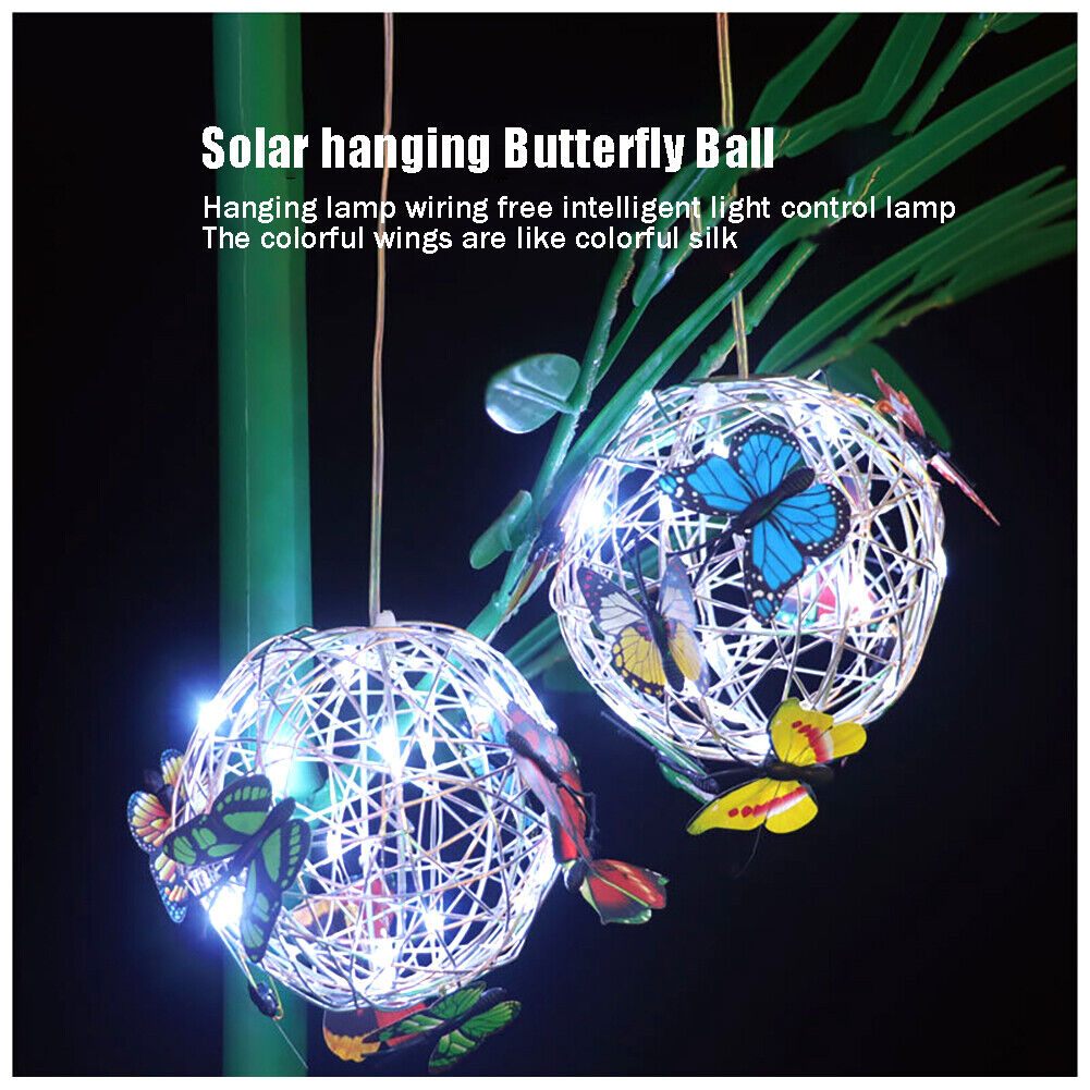 🦋Decorative Outdoor Light Solar Light Garden Decor Waterproof Butterfly Garden~-EchoDecor