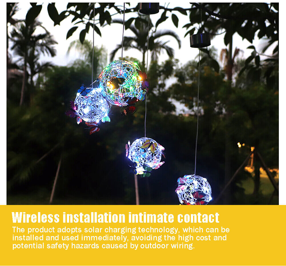 🦋Decorative Outdoor Light Solar Light Garden Decor Waterproof Butterfly Garden~-EchoDecor