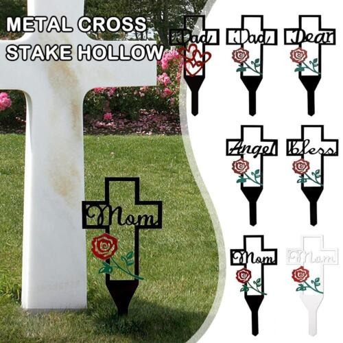 Sale Ends Today 50%OFF - Cemetery Memorial Cross Stake for Parents-EchoDecor