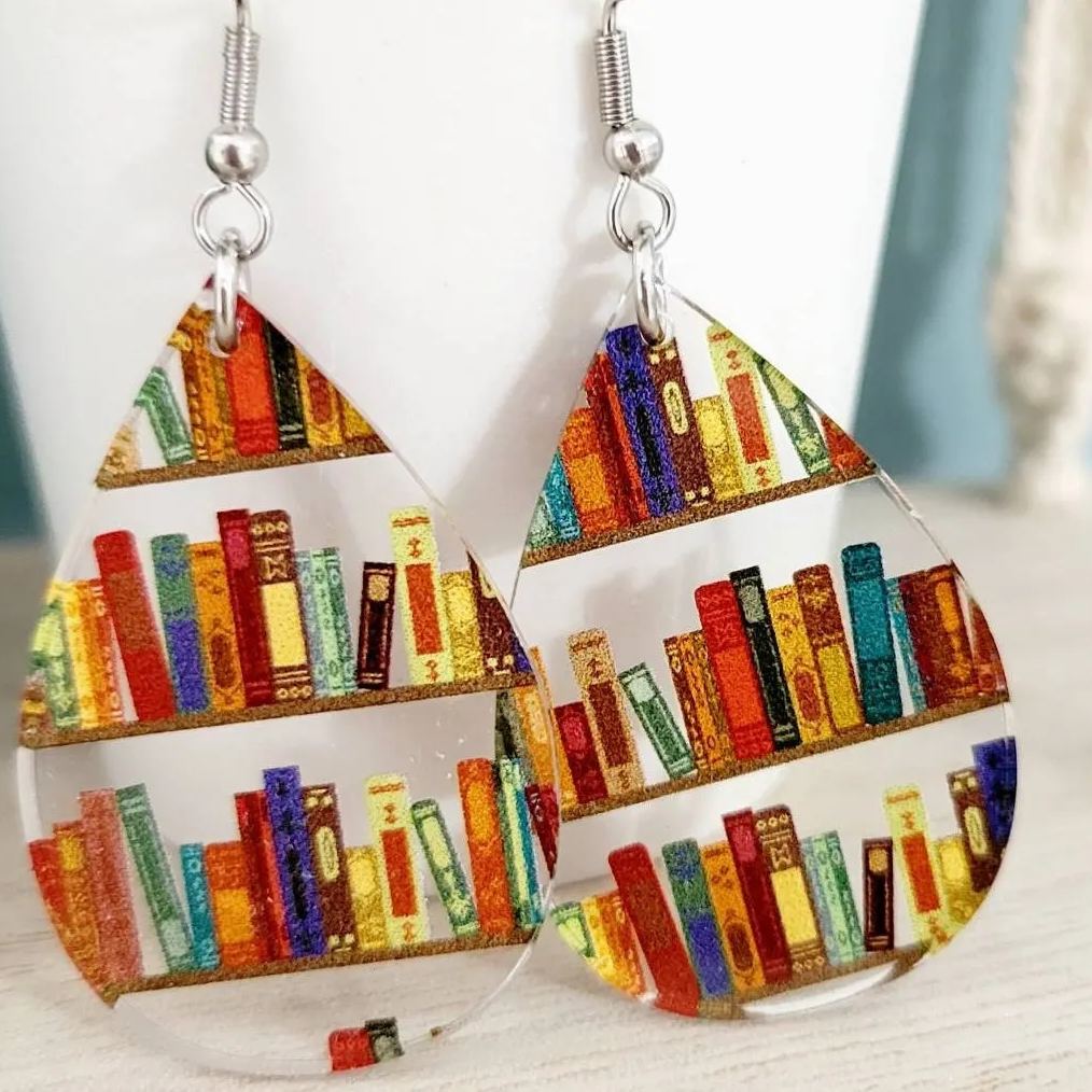 🎁Book Earrings-Earrings For Book Lovers-EchoDecor