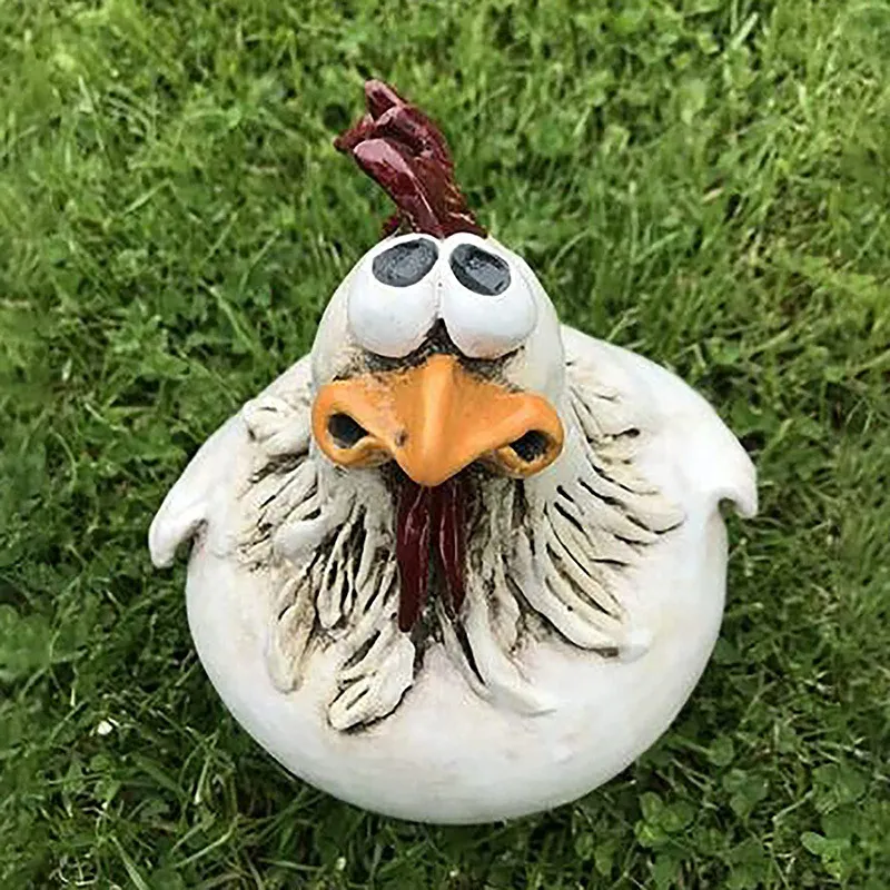 🔥Hot Sale 50% OFF🐔-Funny Chicken Fence Decoration Statues-EchoDecor