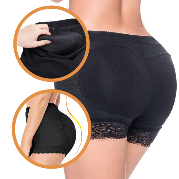 Butt Lifter Shorts Body Shaper Enhancer Panties-Pink Laura