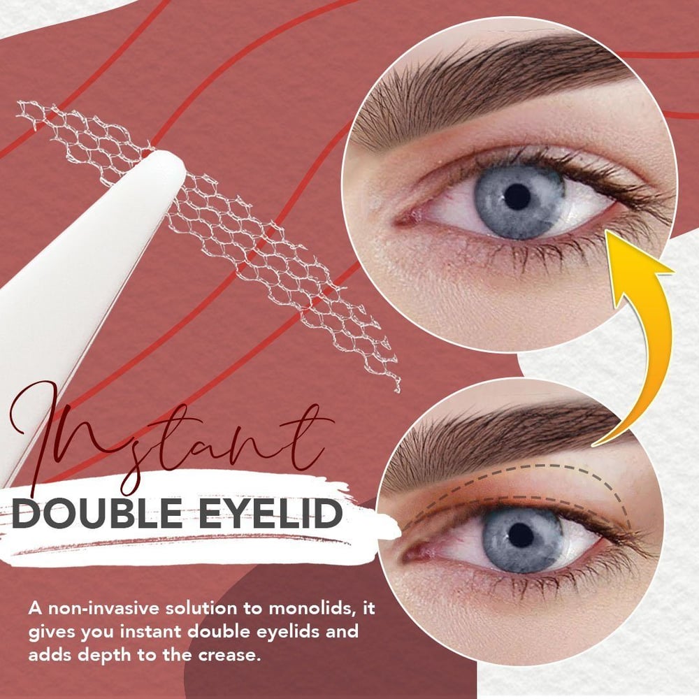 180 Strips Glue-free Invisible Double Eyelid Sticker