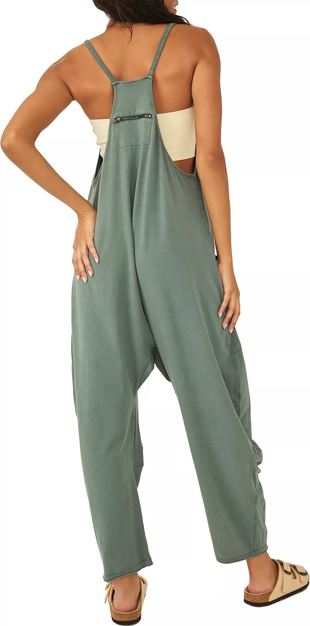 New Wide Leg Jumpsuit with Pockets (Buy 2 Free Shipping)-Pink Laura