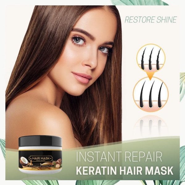 🔥ShinyHair Instant Keratin Hair Repair Mask