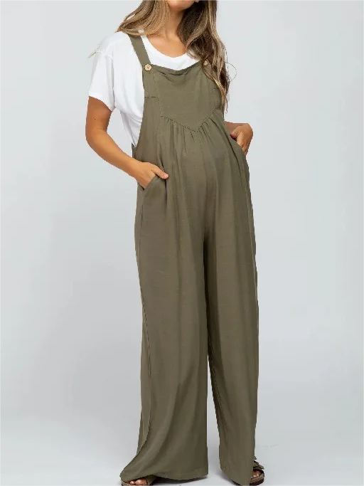 2023 Adjustable Straps Jumpsuit with Pockets (Buy 2 Free Shipping)