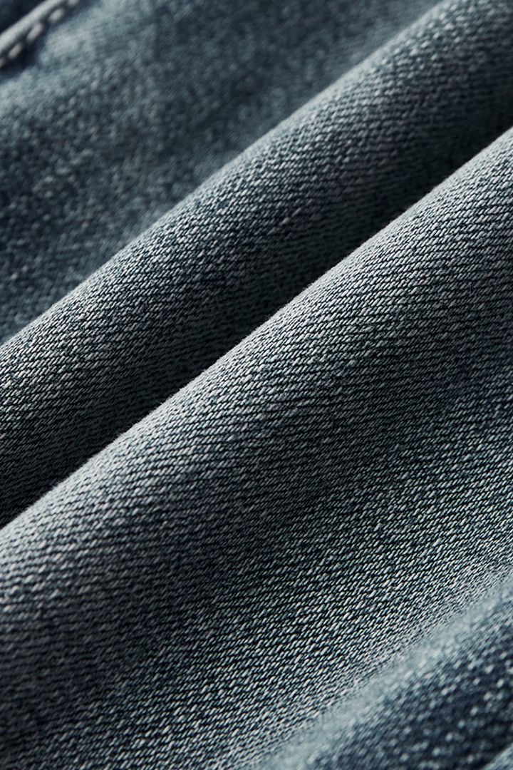 Vintage Button Mid Rise Flared Jeans-Pink Laura