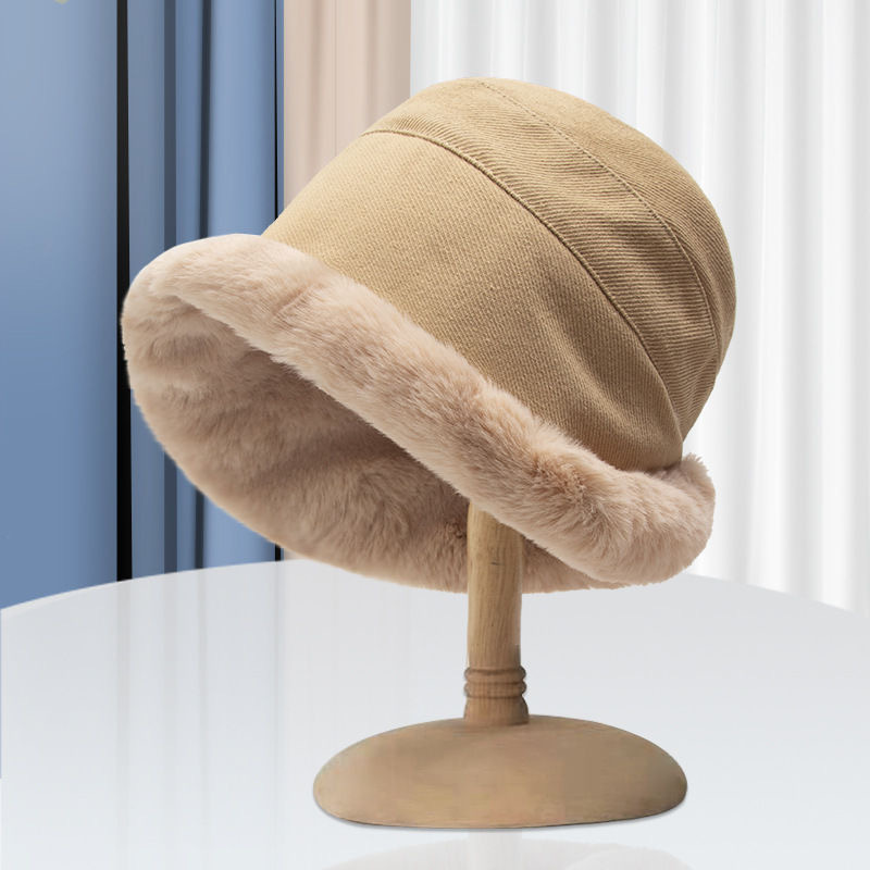 Winter Plus Velvet Thickened Fisherman Hat