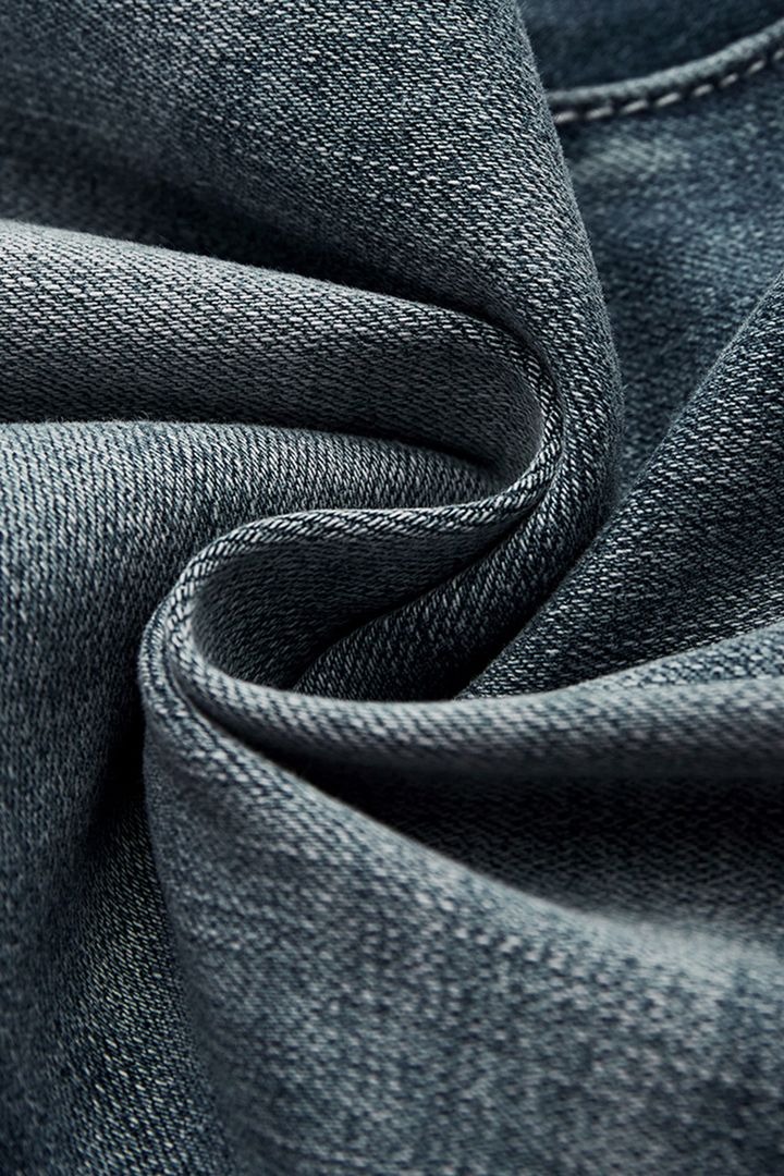 Vintage Button Mid Rise Flared Jeans-Pink Laura