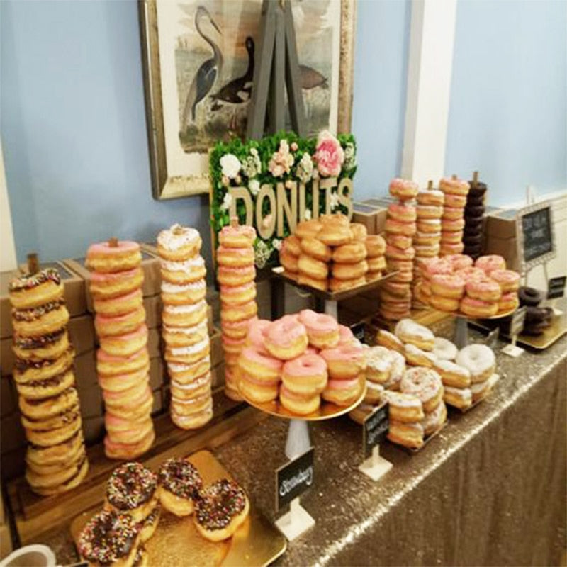 Donuts Wall Wooden Holds Stand-Grand Kitchen