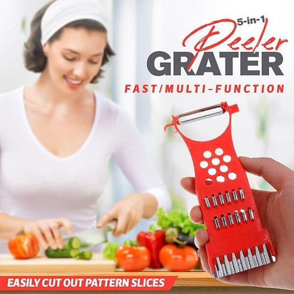 🔥Hot Sale🔥5-in-1 Peeler Grater-Grand Kitchen