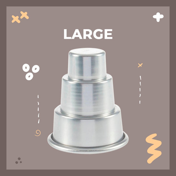 Mini Multi-Tier Cake Mold-Grand Kitchen