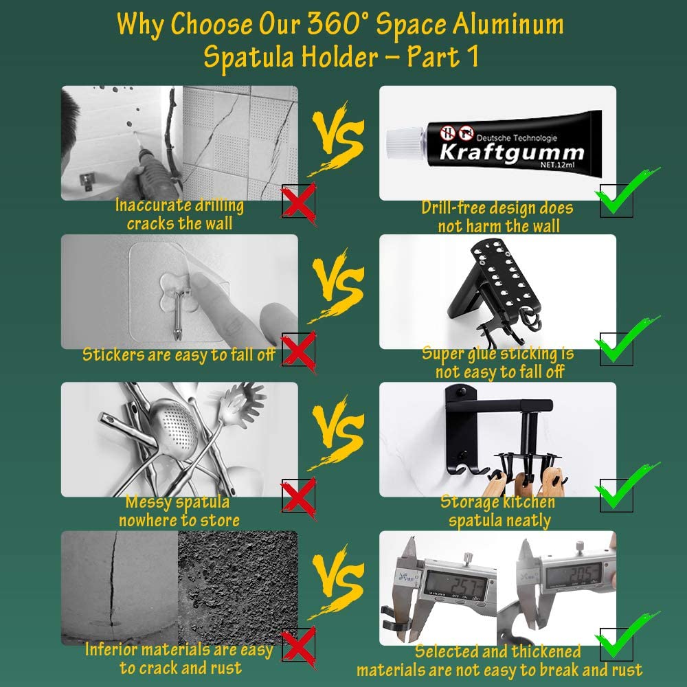 Wall-mounted Utensils Hanger-Grand Kitchen