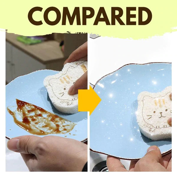 Compressed Wood Pulp Sponge-Grand Kitchen