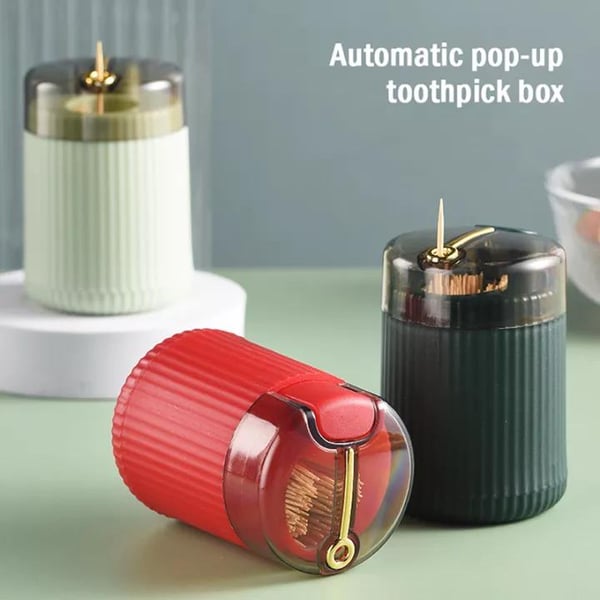 Pop-up Automatic Toothpick Dispenser