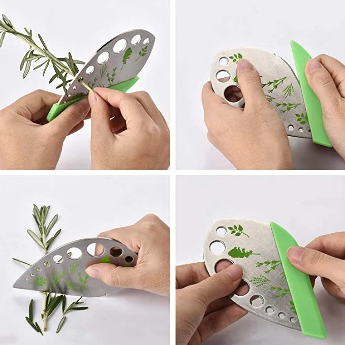  Stainless Steel Kitchen Herb Stripper Tool-Grand Kitchen