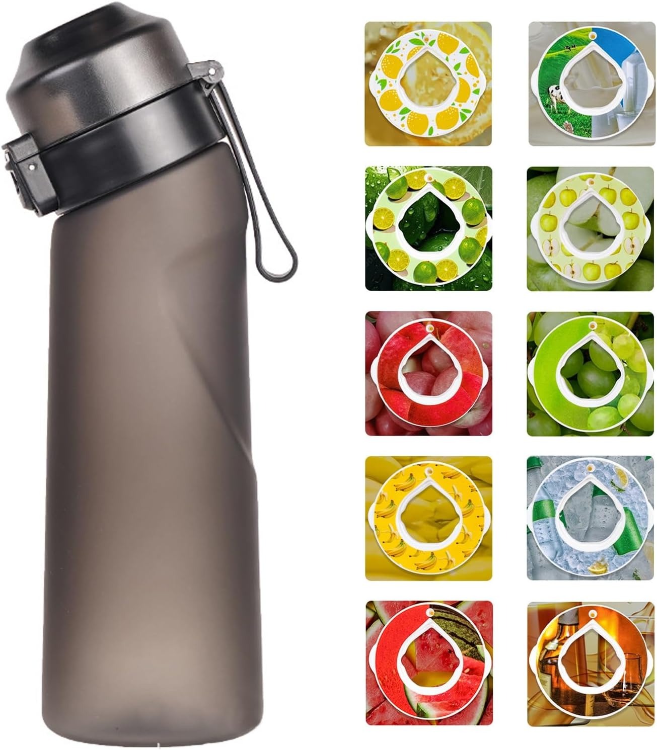 🔥2023 Hot Sale 50% Off 🍑Funny Portable Fruit Aromatherapy Water Bottle🥤