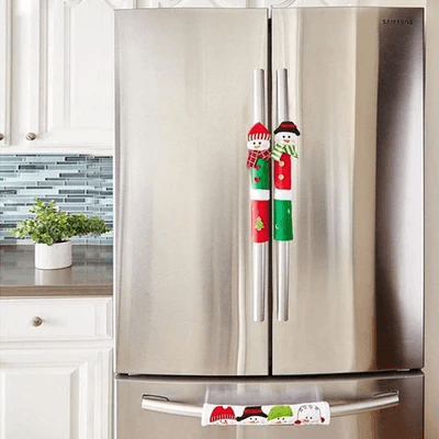 Christmas Snowman Kitchen Handle Door Covers-Grand Kitchen