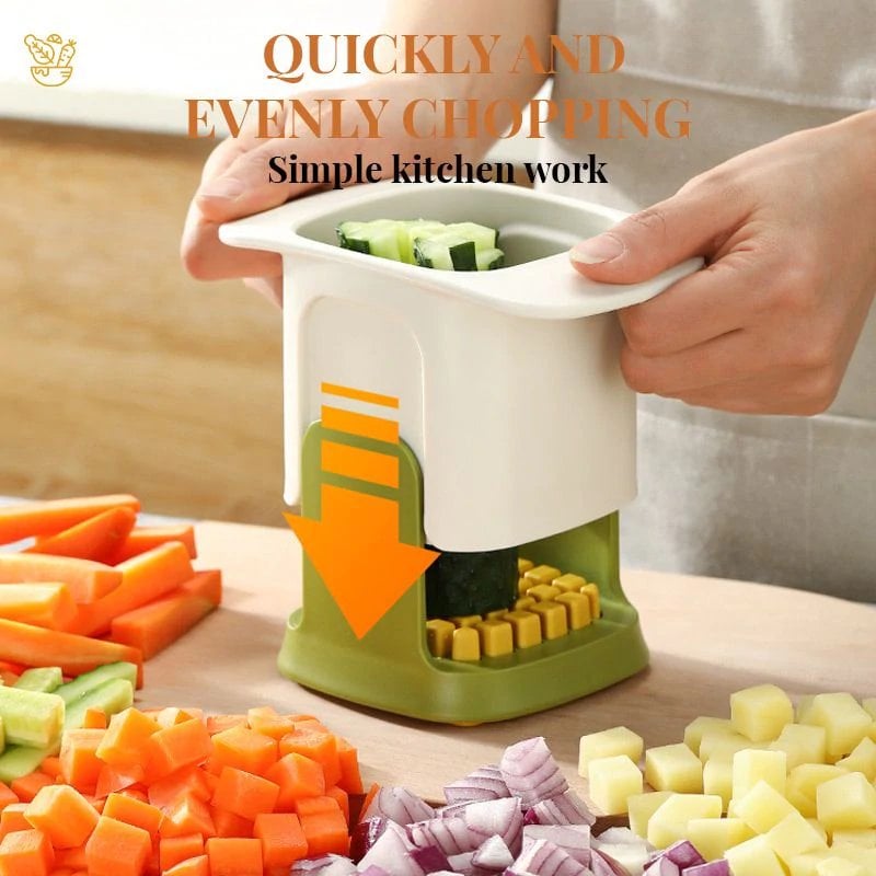 2022 Hot Sale 2-in-1 Vegetable Chopper Dicing & Slitting-Grand Kitchen