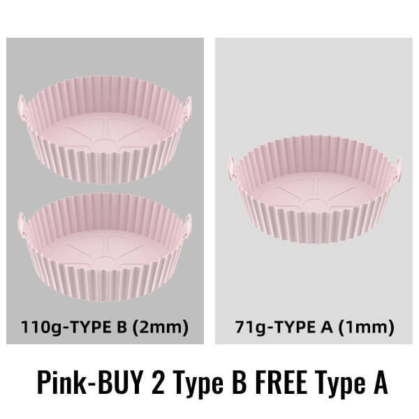 2022 New promation Air Fryer Silicone Baking Tray（100% Edible Silicone）-Grand Kitchen