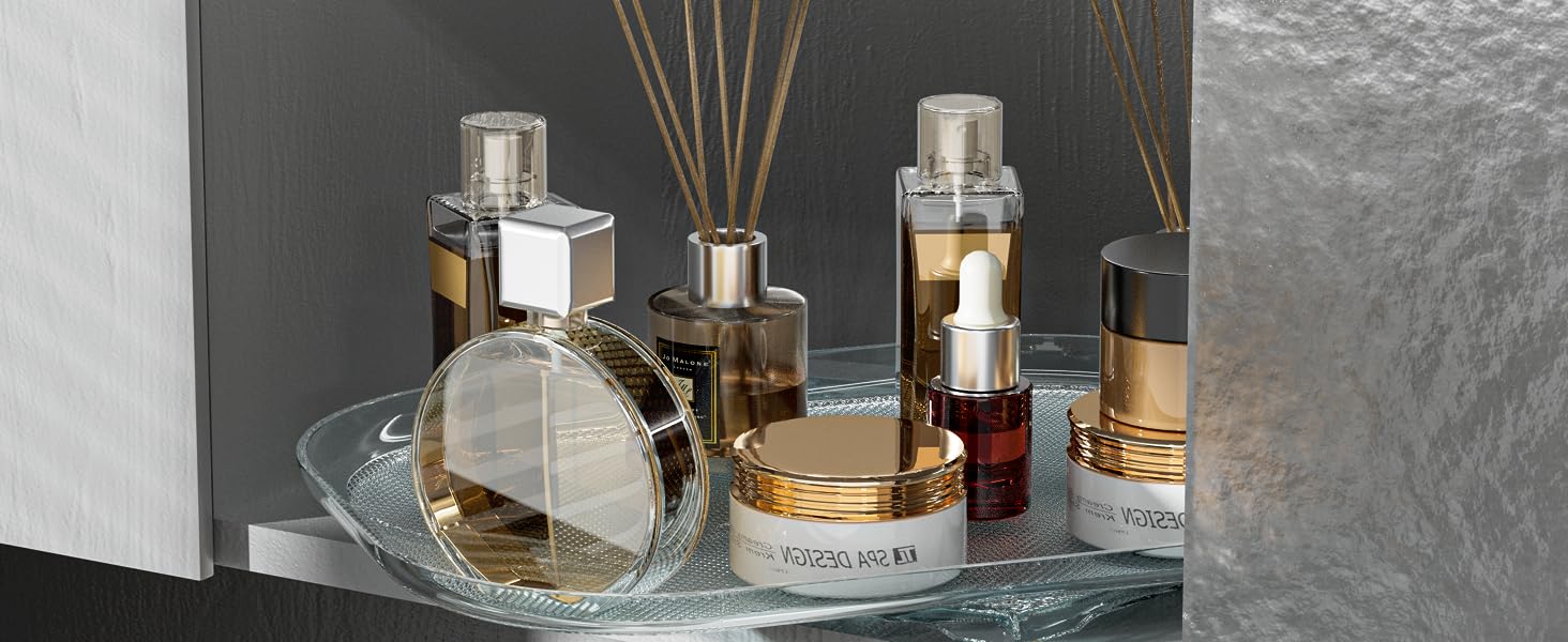 clear lazy susan organizer