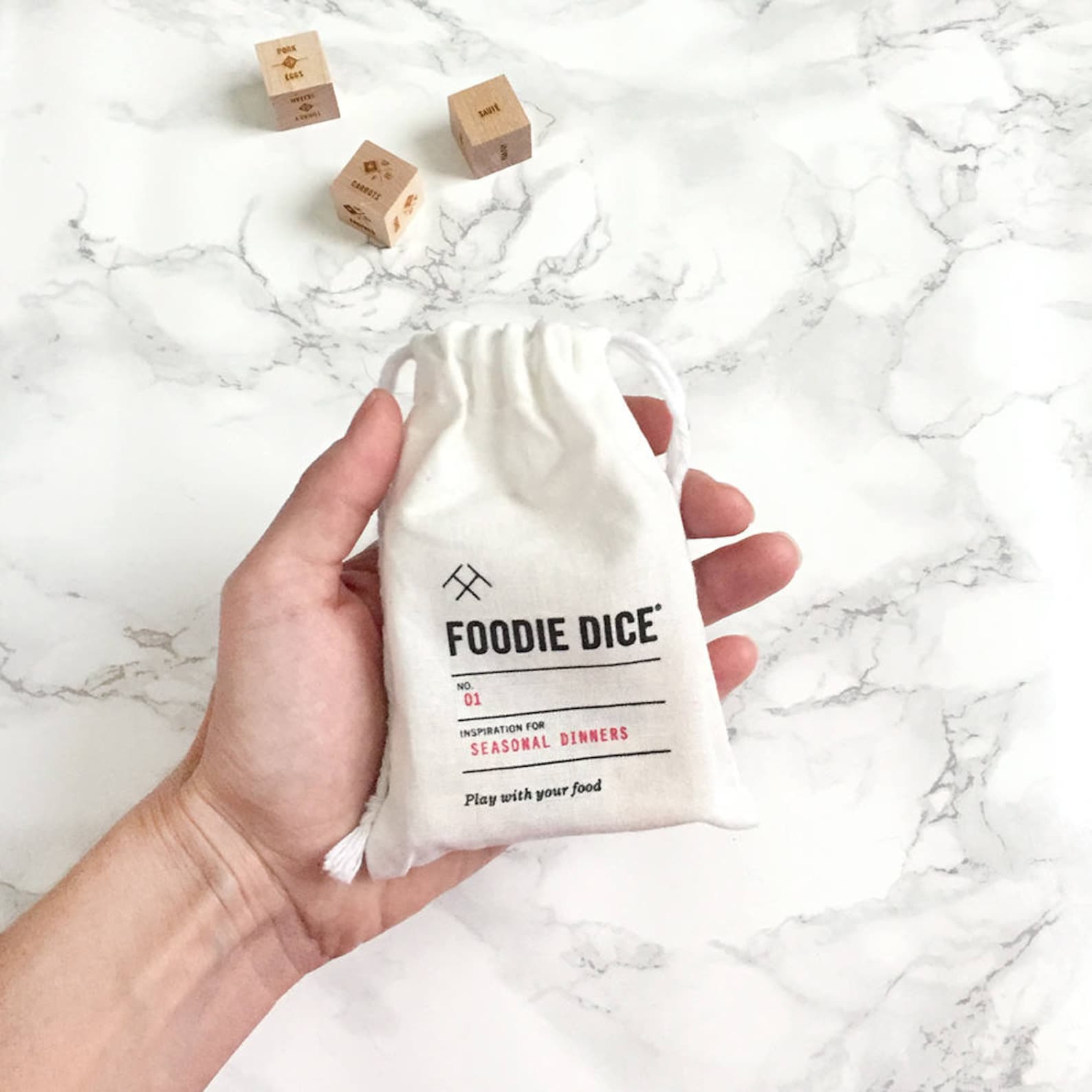 Foodie Dice Seasonal Dinners Pouch