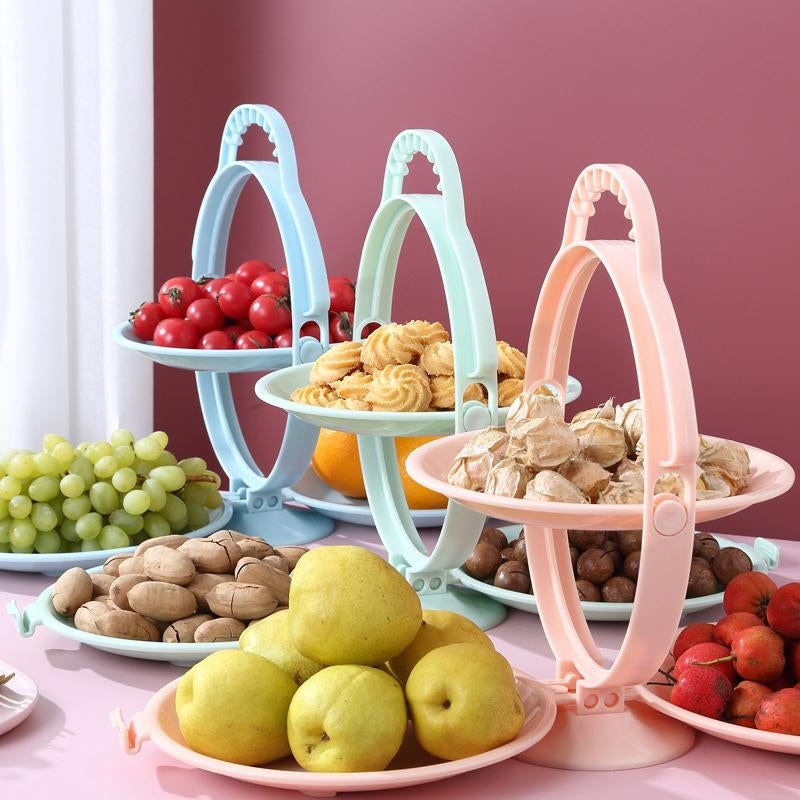 Foldable 3-ply Fruit Plate-Grand Kitchen