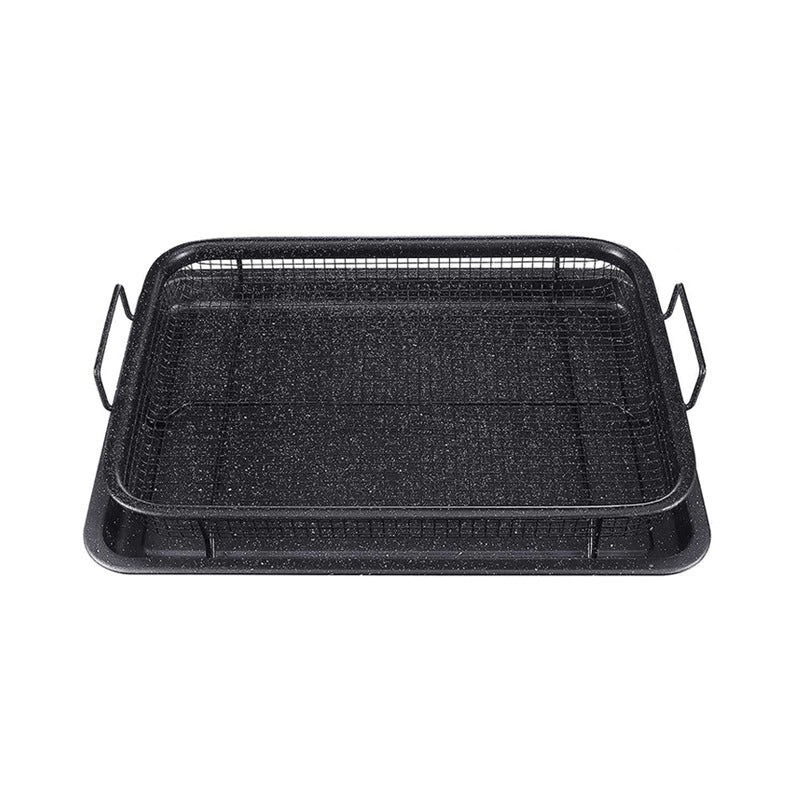 Stainless Steel Baking Tray Oil Frying Baking Pan Non-stick Grill