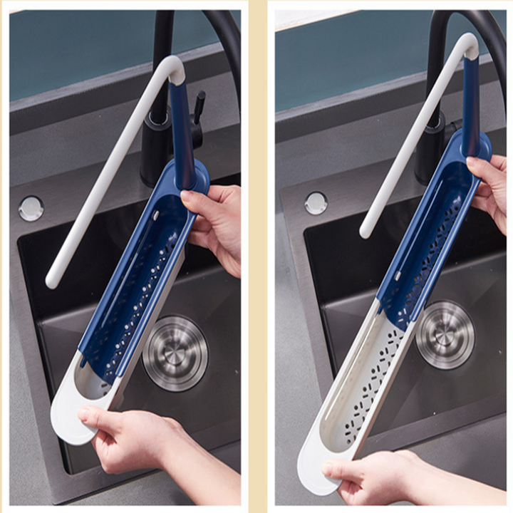 Telescopic Sink Sponge Holder-Grand Kitchen