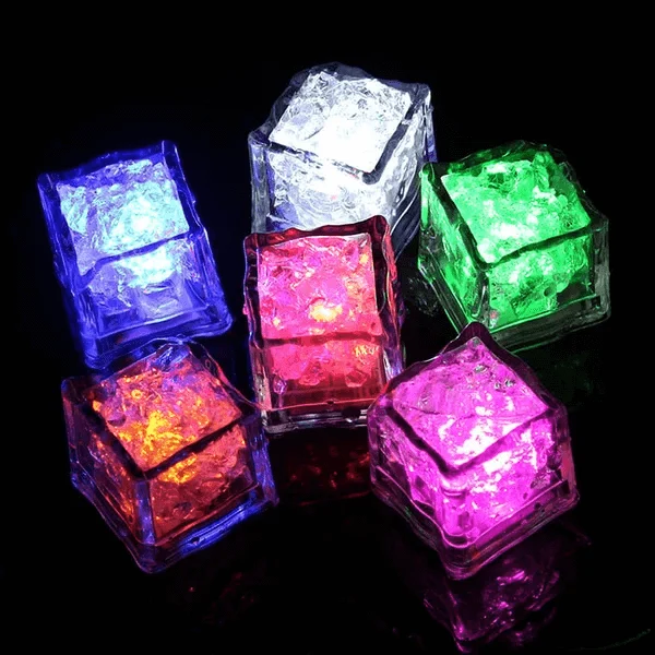 🔥 Reusable Glowing Flashing Ice Cube (6 PCS)-Grand Kitchen