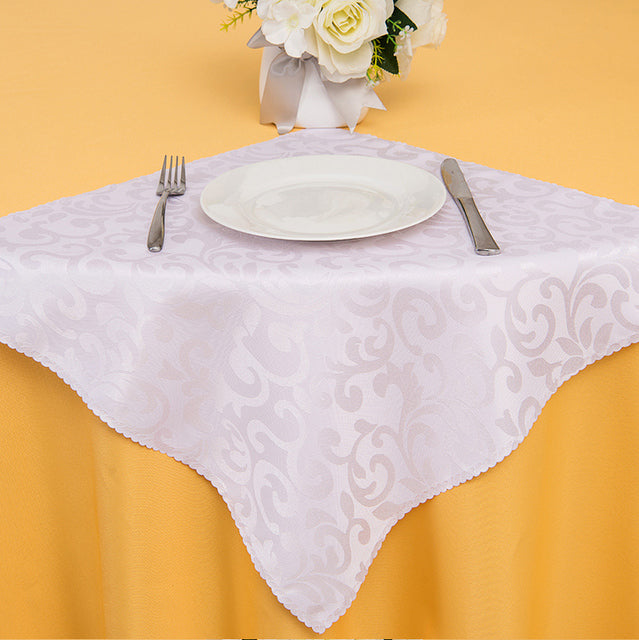 10pcs Polyester Jacquard Table Napkin Dinner Napkins Handkerchiefs-Grand Kitchen