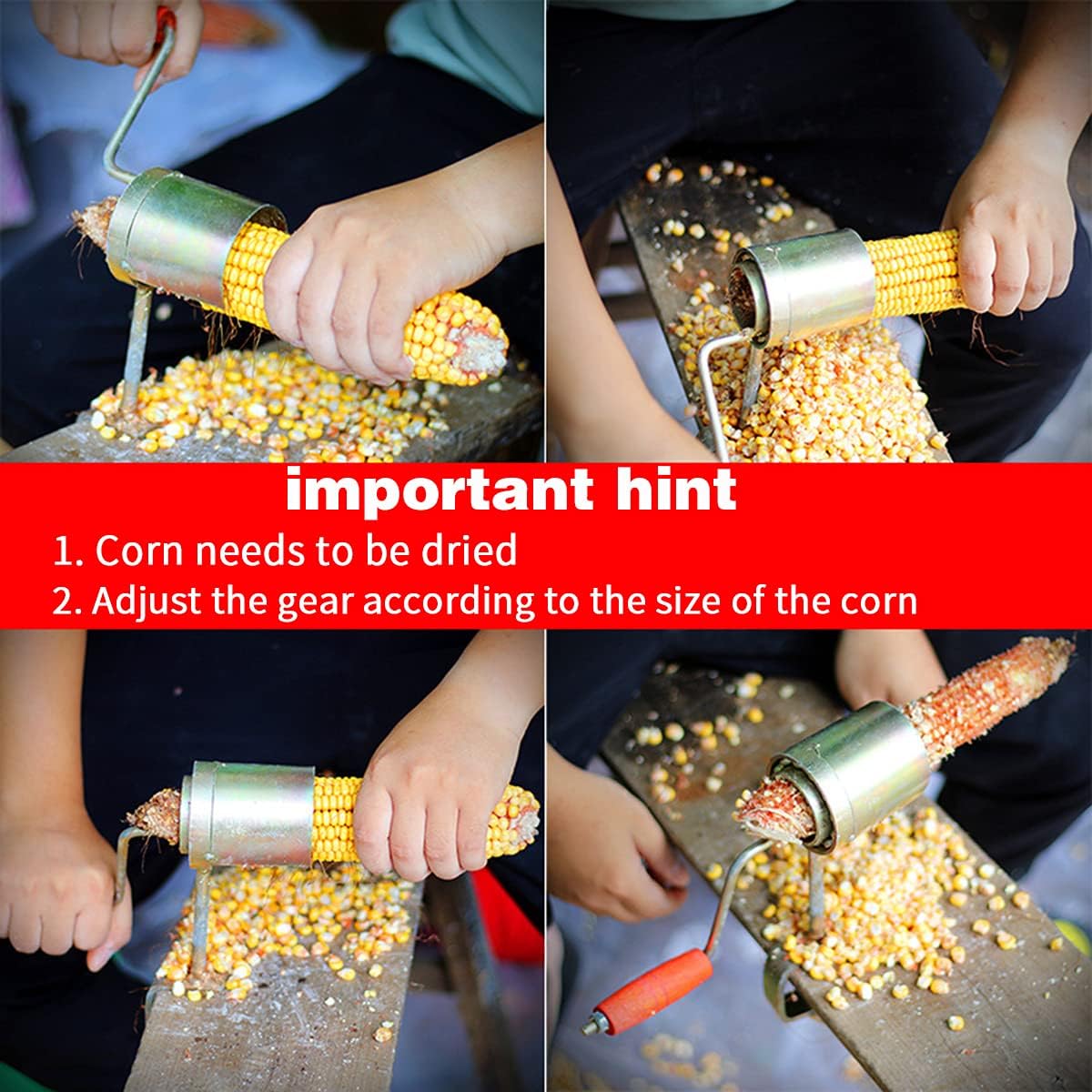 Corn Sheller Machine Hand Crank