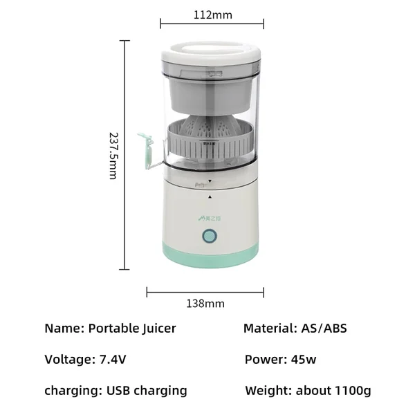  Wireless portable juice machine-Grand Kitchen
