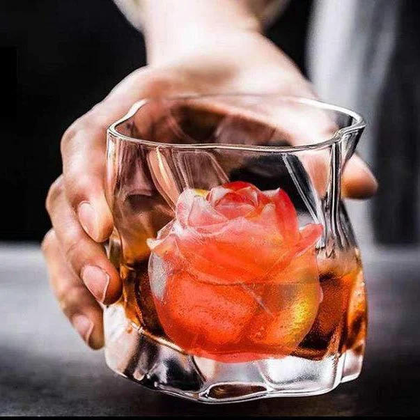 3D Rose Shape Ice Cube Mold-Grand Kitchen