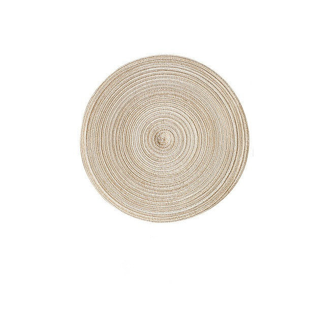 Table Mats Coasters Hot Pad Round Stand for Mugs Insulated Placemats-Grand Kitchen