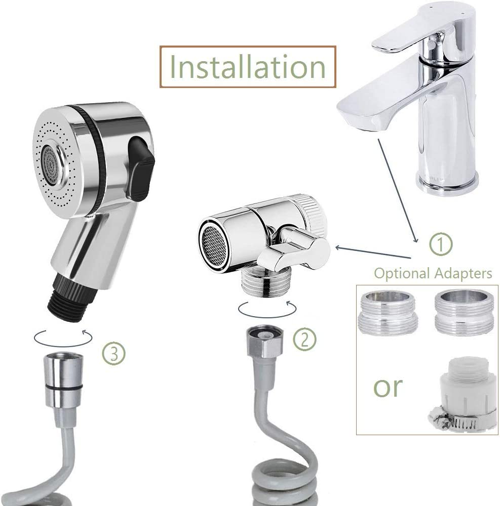 Hand Shower Sink Shower Hose Sprayer