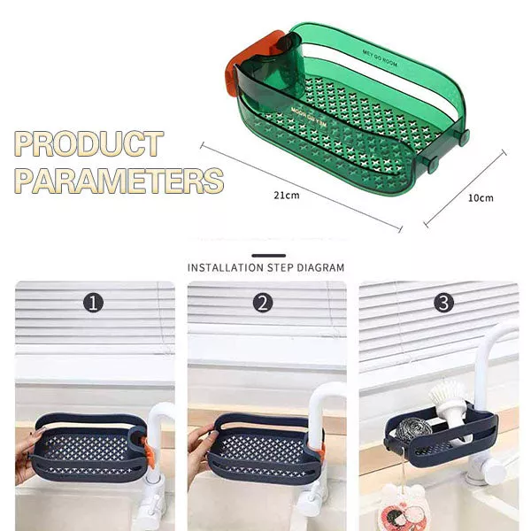 Kitchen and Bathroom Need 2 in 1 Home Sink Organizer-Grand Kitchen