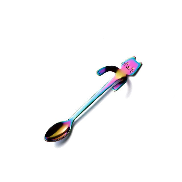 Cute Cat Shaped Spoon-Grand Kitchen